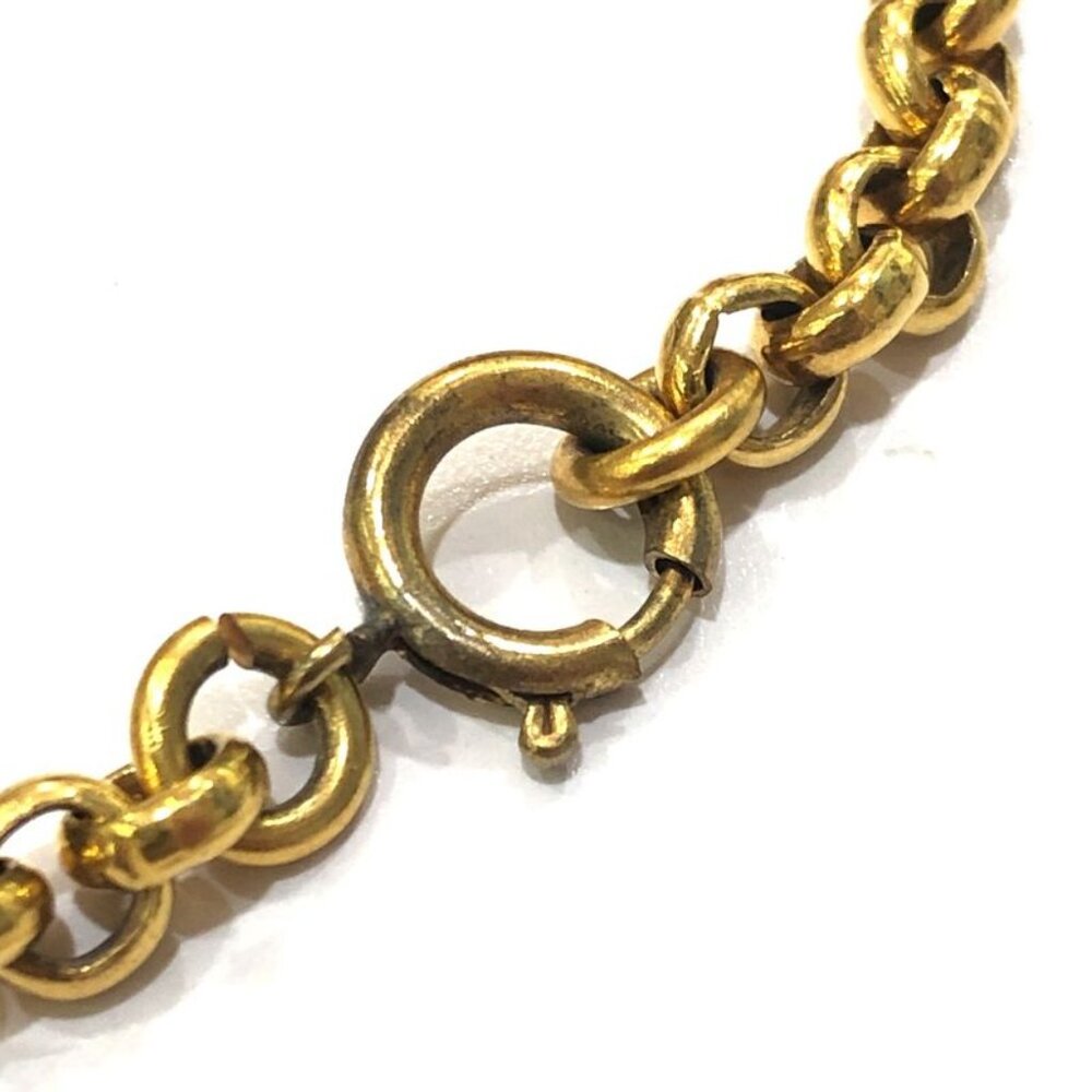 Celine Bracelet Montaigne Logo Charm Metal Gold - Picture 6 of 9